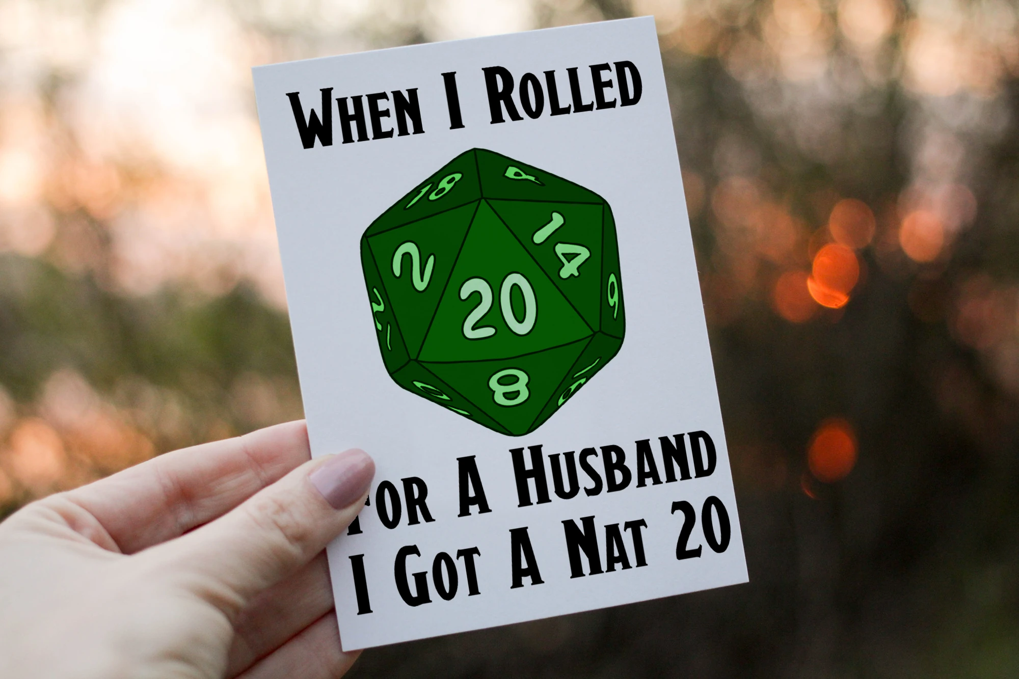 When I Rolled For a Husband I Got A Nat 20 Dungeons and Dragons